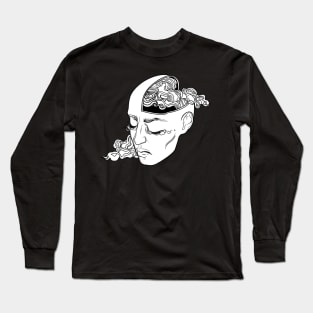 Inktober 2 “mindless” Long Sleeve T-Shirt